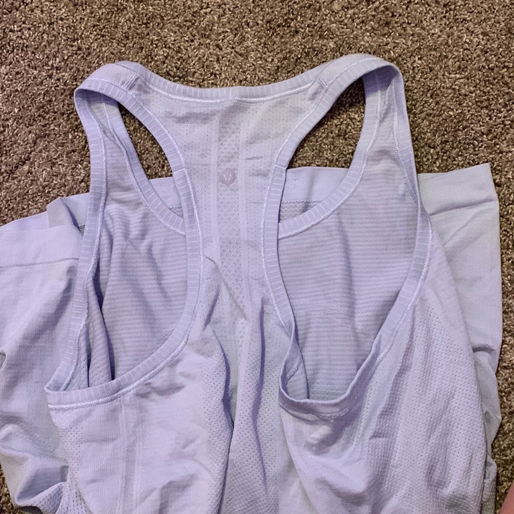 light blue lulu tank